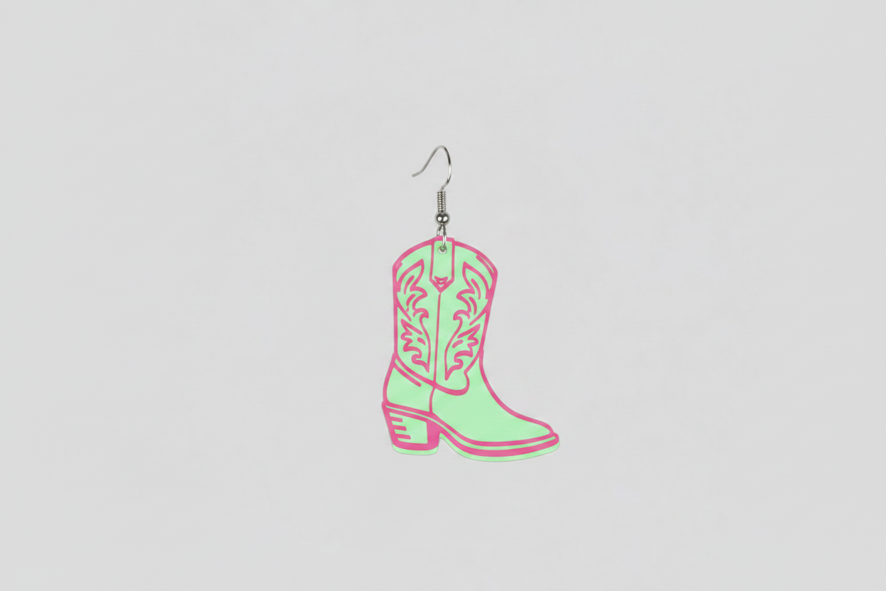 Cowboy Boot Earrings