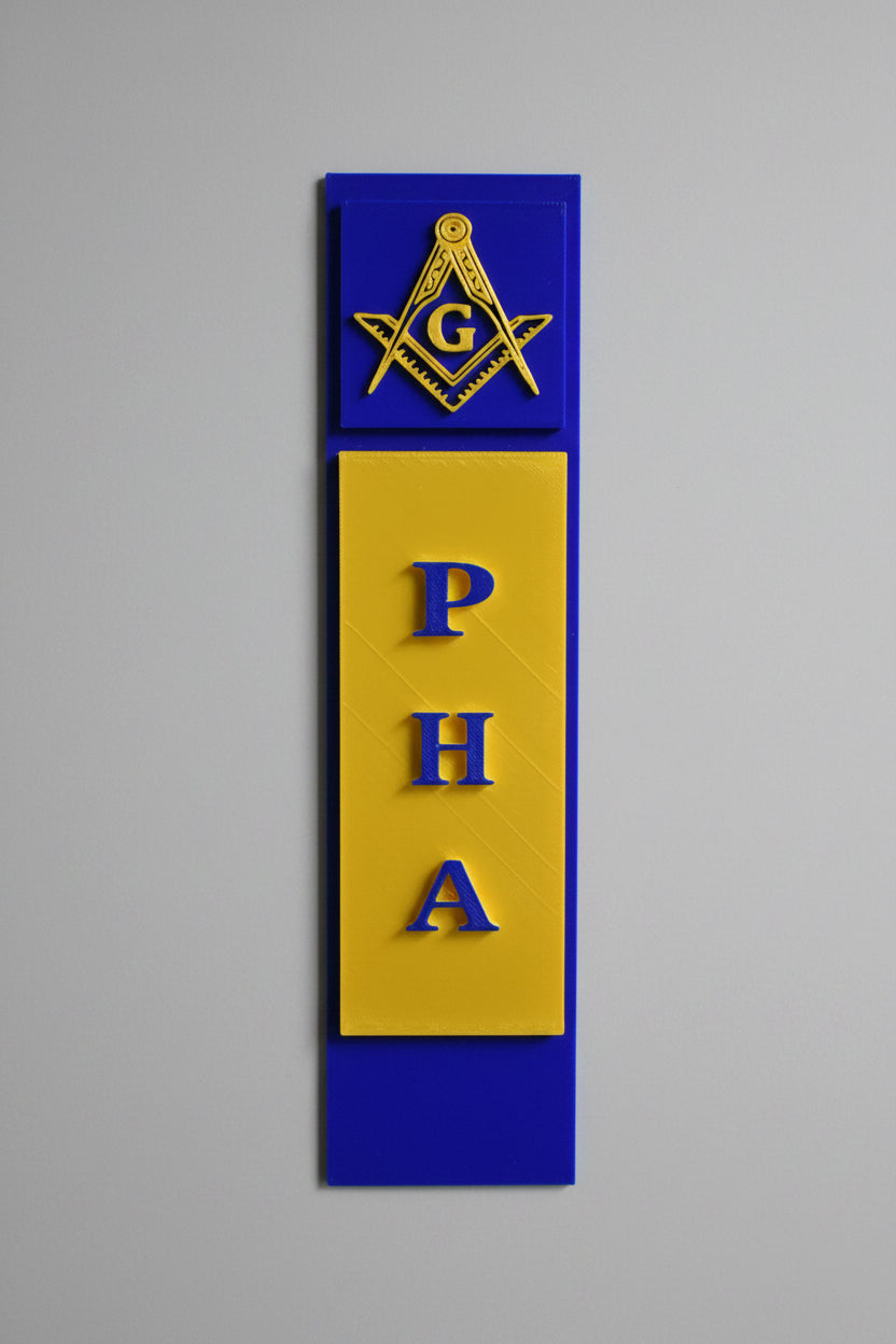 Prince Hall Masons (PHA) Magnet (LARGE)